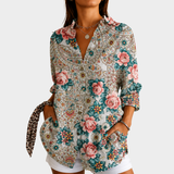 Vintage Rose Paisley Blúzka