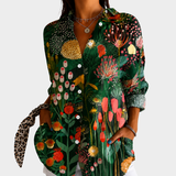 Blúzka Midnight Garden Statement