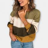 Colorblock sveter – Náhodné čaro
